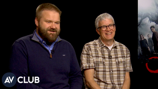 <i>Outcast</i>’s Robert Kirkman and Chris Black try to figure out what's scarier, spiders or snakes<em></em>